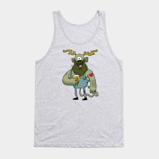 Saison Beer Monster Tank Top